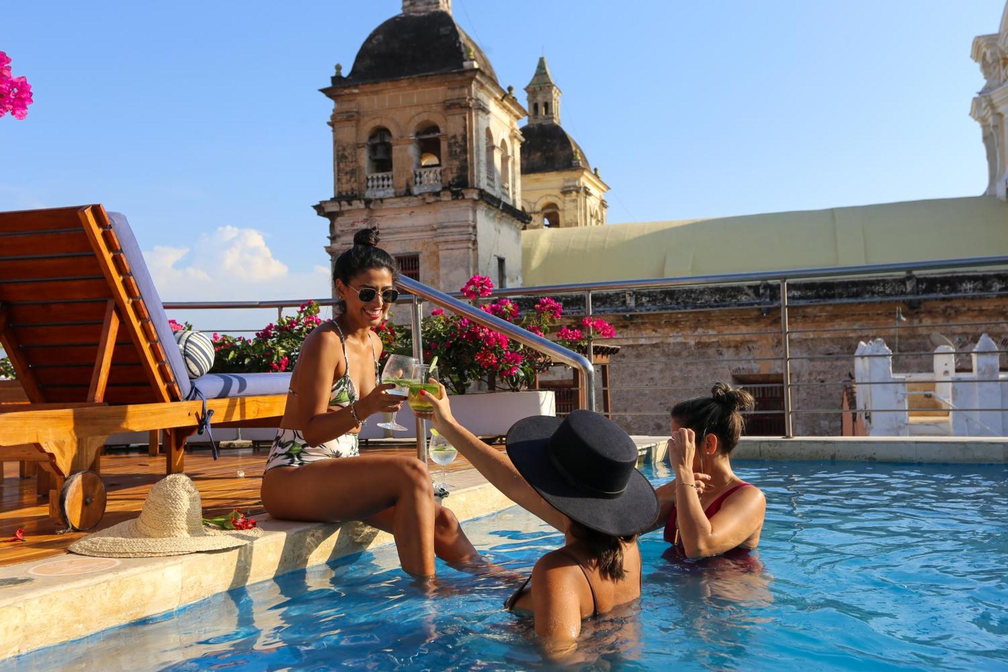 Casa Claver Loft Boutique Hotel Cartagena Exteriér fotografie
